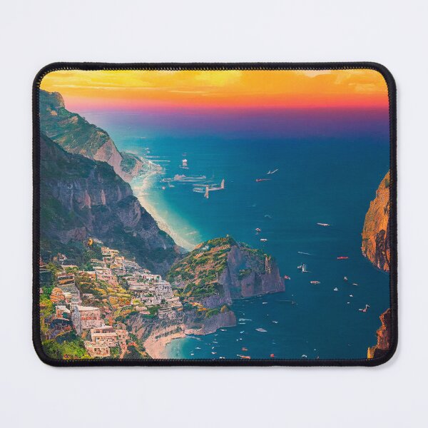 Item preview, Positano Amalfi Italy Sunset designed and sold by devath.