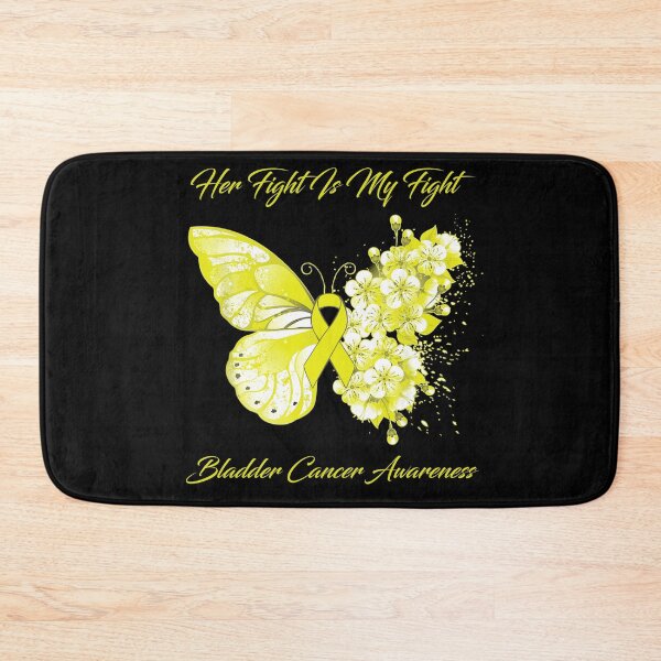 Item preview, Her Fight Is My Fight Bladder Cancer Awareness Butterfly Ribbon Gifts designed and sold by Adropine.