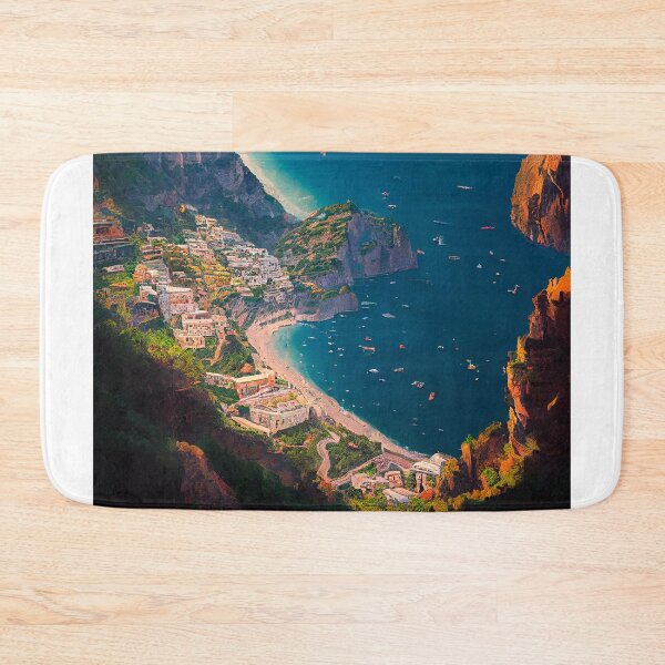 Item preview, Positano Amalfi Italy Sunset designed and sold by devath.