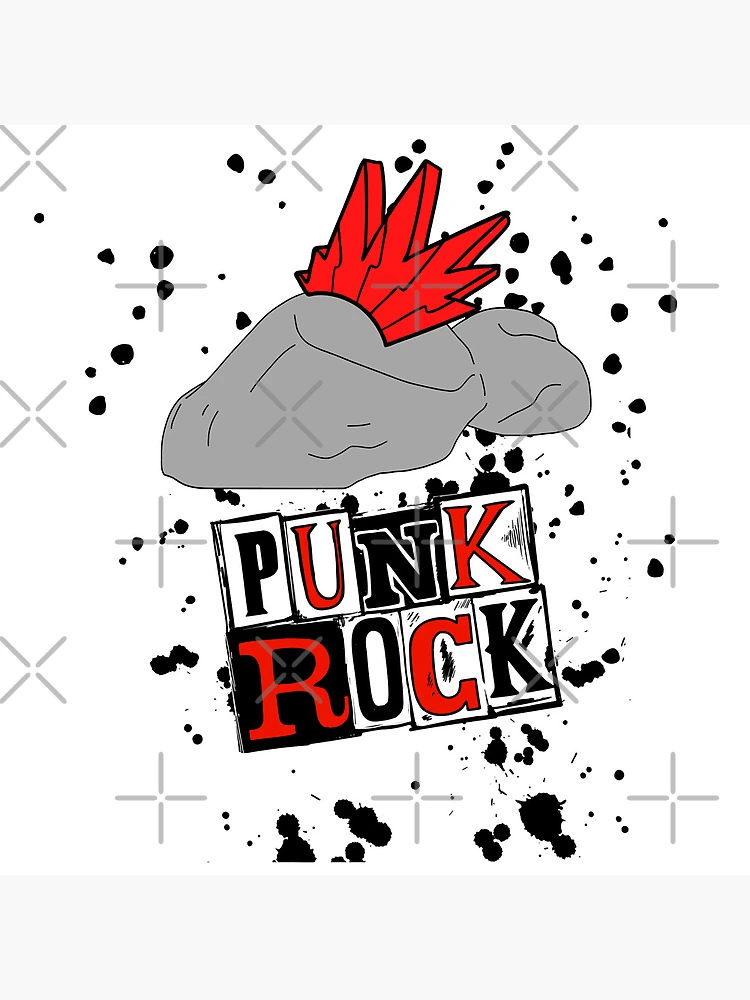 Thumbnail 4 of 4, Clock, PUNK ROCK designed and sold by OlgaBDesign.