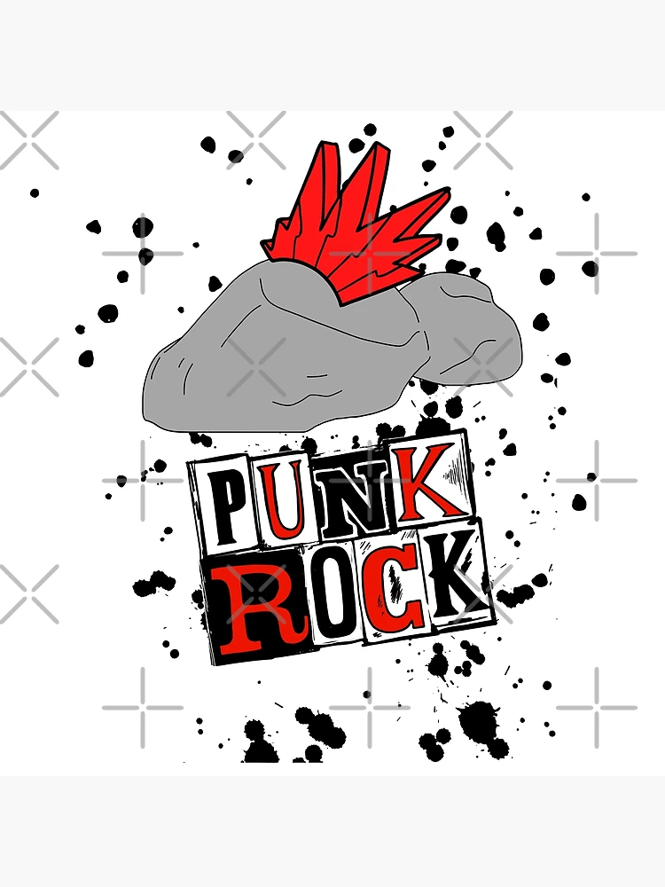 Thumbnail 3 of 3, Poster, PUNK ROCK designed and sold by OlgaBDesign.