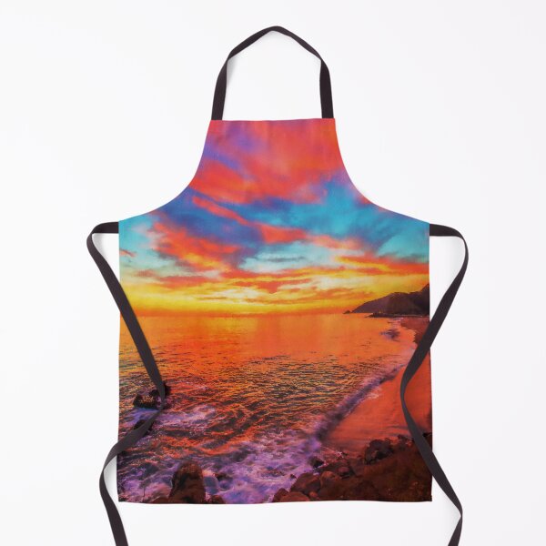 Item preview, Malibu Leo Carrillo Beach Sunset, Malibu Point Dume Coast Aesthetic, Sunset Malibu Beach Aesthetic Wallpaper, Malibu California Aesthetic Sunset Beach designed and sold by Paintcorner.