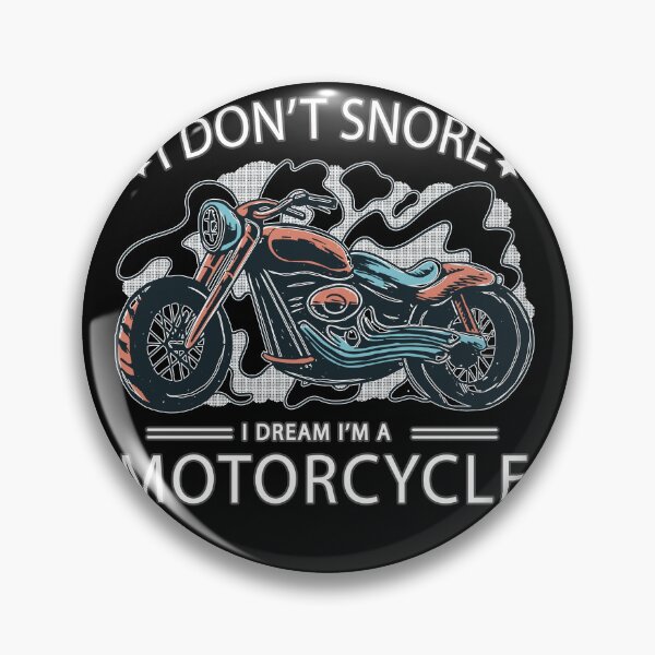 Item preview, I Dont Snore I Dream Im A Motorcycle Great Gift For Funny Biker Pun Gift Idea designed and sold by Countrysmart.