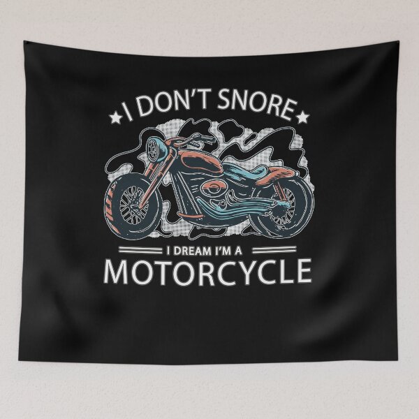 Item preview, I Dont Snore I Dream Im A Motorcycle Great Gift For Funny Biker Pun Gift Idea designed and sold by Countrysmart.