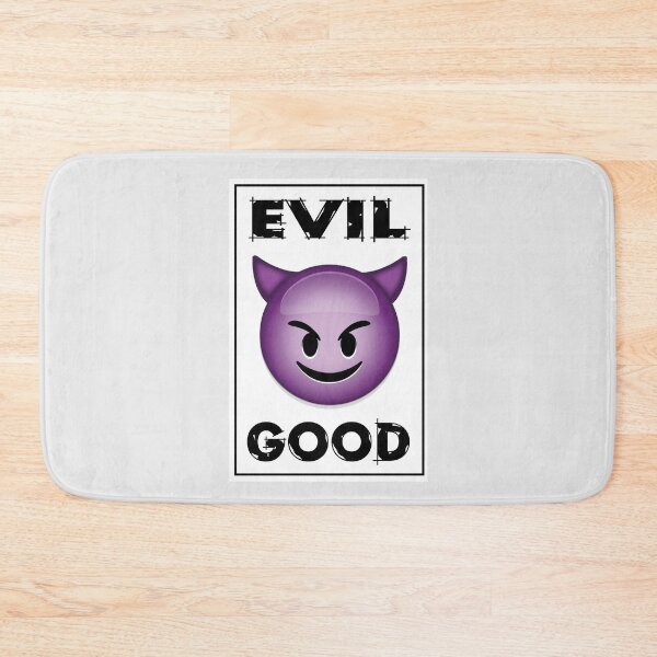 Item preview, Evil - Good Emoji designed and sold by SimonSay.
