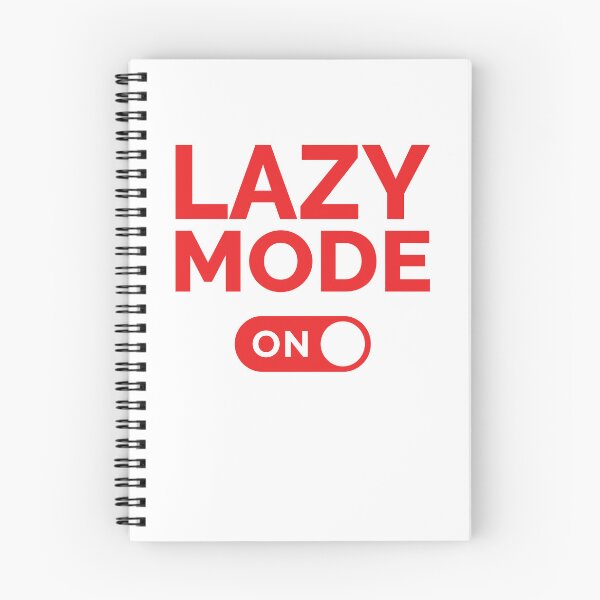 Item preview, Lazy Mode On designed and sold by freshLayer.