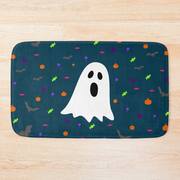 Item preview, Ghostly Halloween candy pattern designed and sold by Smiley-10.