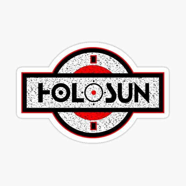 Item preview, Holosun Red Dot Scope Sight Badge Patch Logo designed and sold by Warhawk Designs.