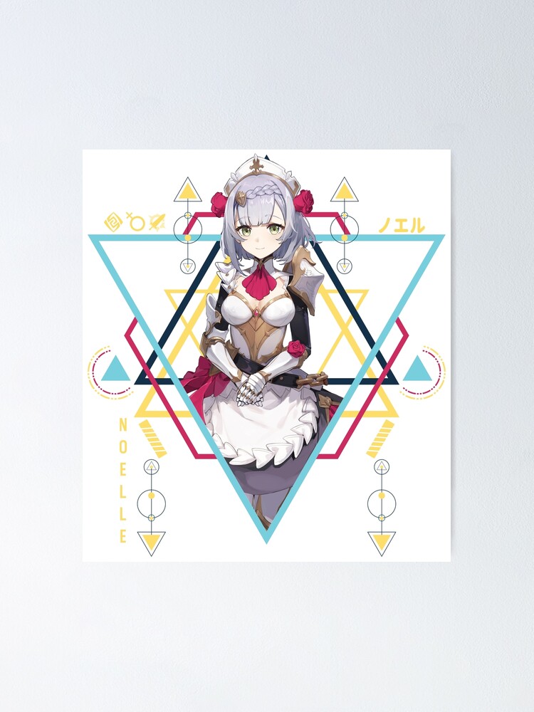 "Noelle | Genshin Impact" Poster For Sale By B-love | Redbubble