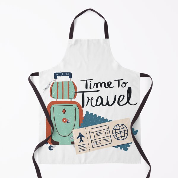 Item preview, Time To Travel - Travel Quote designed and sold by ArtOfStars.