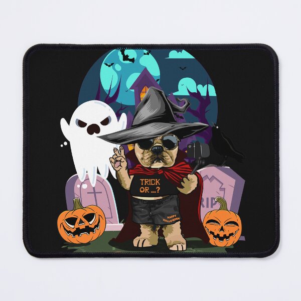 Item preview, THIS CRAZY DOG LADY LOVES HALLOWEEN designed and sold by Lazza-Tracks.
