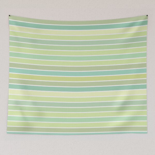 Item preview, Horizontal colorful lines- Throw blanket & pillows designed and sold by ZoesAttic.