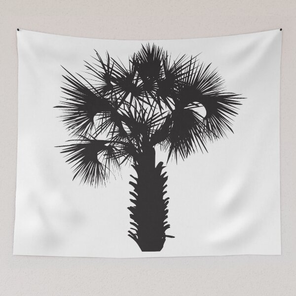 Item preview, Palm Tree Silhouette designed and sold by Pizzalovers.