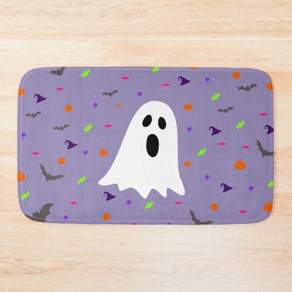 Item preview, Ghostly Halloween candy pattern designed and sold by Smiley-10.