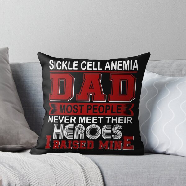 Item preview, Proud Sickle Cell Anemia Dad Most People Never Meet Their Heroes I Raise Mine designed and sold by frechettee.