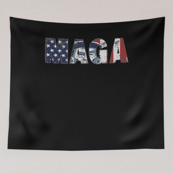 Item preview, Trump Voted Maga American Flag Retro Vintage Novelty Design Gift Idea designed and sold by Countrysmart.