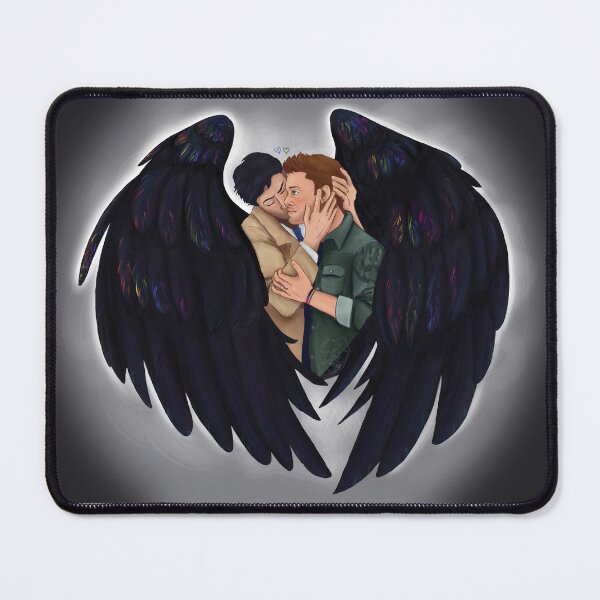 Item preview, Destiel Cheek Kiss designed and sold by Outofthecavern.