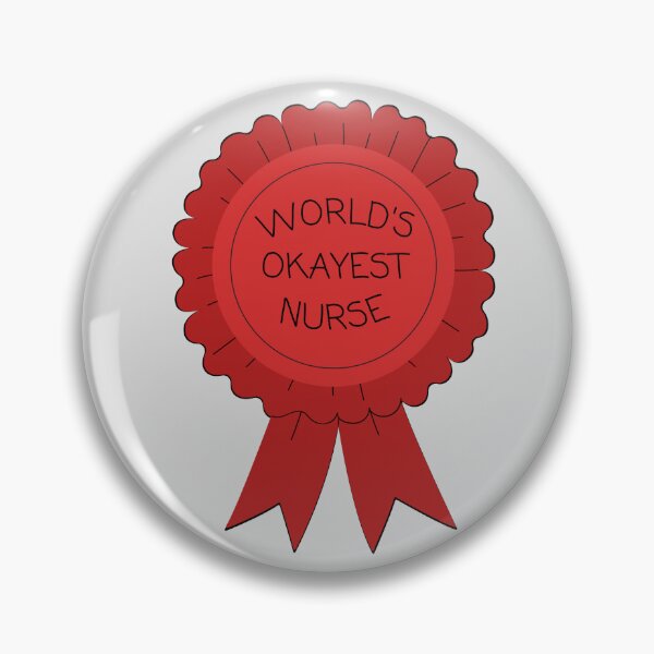 Item preview, World's Okayest Nurse designed and sold by RSF08.
