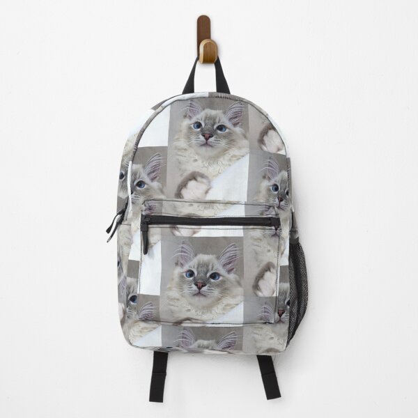 Item preview, Blue mitted lynx ragdoll kitty designed and sold by Fluffycat2020.