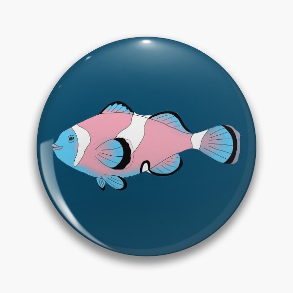Item preview, Trans Pride Fish designed and sold by Sara Marsano.