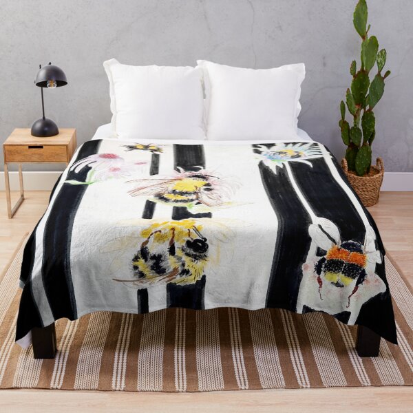 Item preview, Bees On Stripes designed and sold by DETalas.
