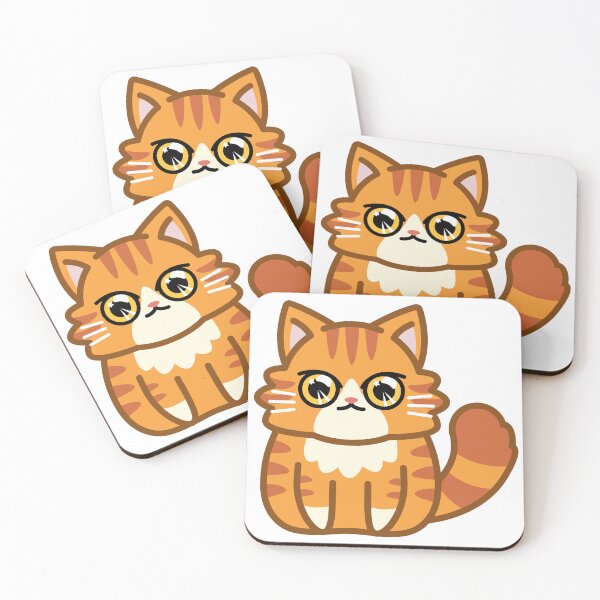 Item preview, Orange Weegie Cat designed and sold by catxbeans.