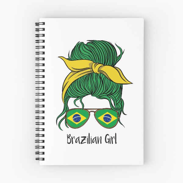 Item preview, Brazilian Girl Pride Retro Flag Hair  designed and sold by MrEddie10.