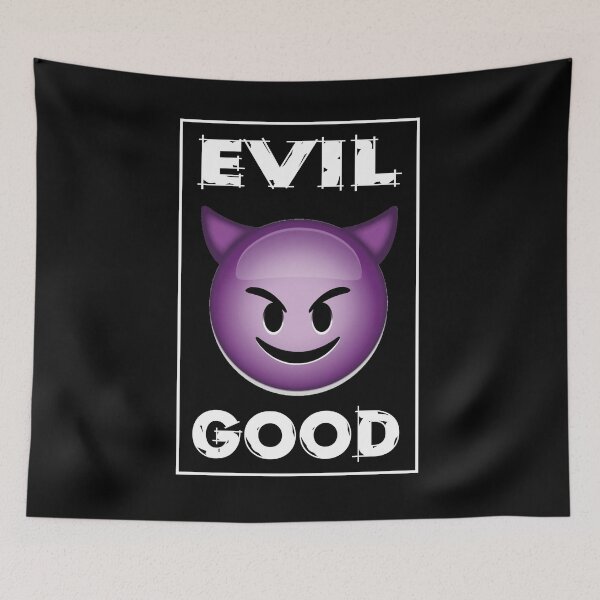 Item preview, Evil - Good Emoji Variant #1 Dark designed and sold by SimonSay.