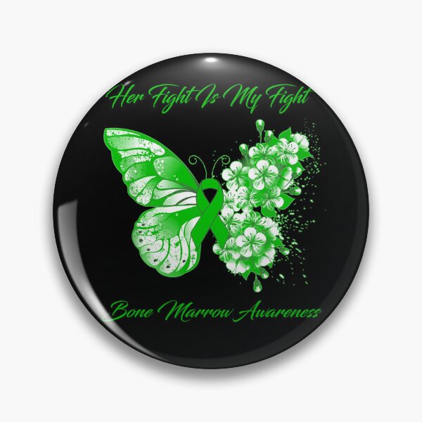 Item preview, Her Fight Is My Fight Bone Marrow Awareness Butterfly Ribbon Gifts designed and sold by Adropine.