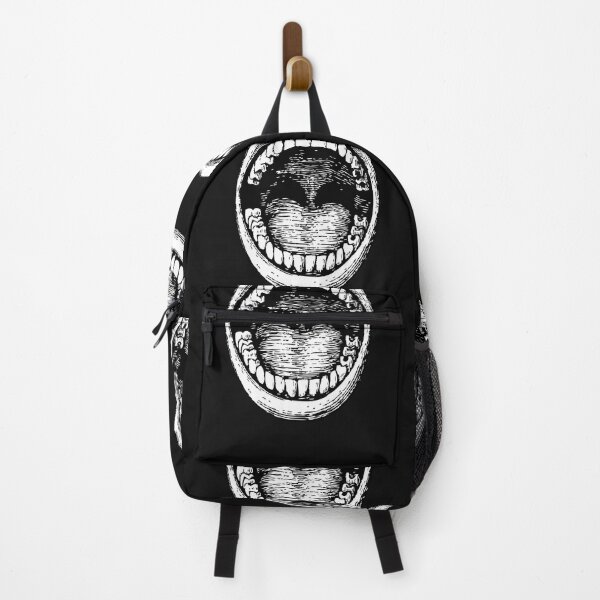 Item preview, biting teeth line drawing designed and sold by venomouspixie.