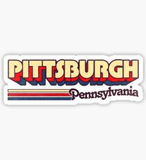 Pittsburgh, PA | City Stripes Sticker
