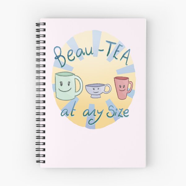 Artikelvorschau, Beau-TEA in jeder Größe (gelber und blauer Hintergrund) entworfen und verkauft von Quirkball.
