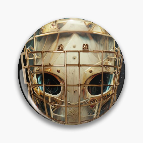 Item preview, Steampunk Alien Hockey Goalie designed and sold by Eye on the Blueline.