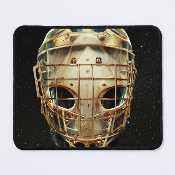 Item preview, Steampunk Alien Hockey Goalie designed and sold by Eye on the Blueline.