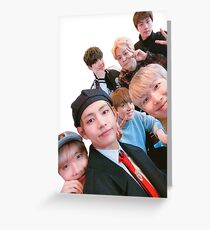 BTS Selca Greeting Card