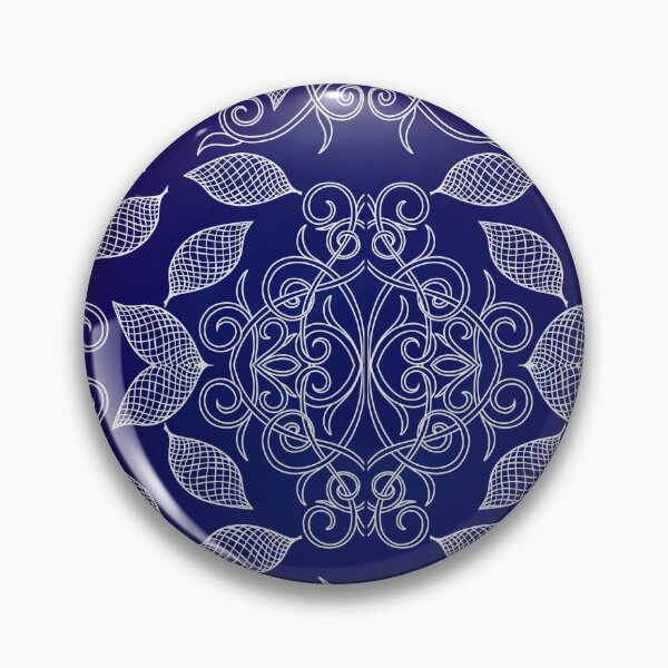Item preview, Navy and Snow Pattern designed and sold by lezell.