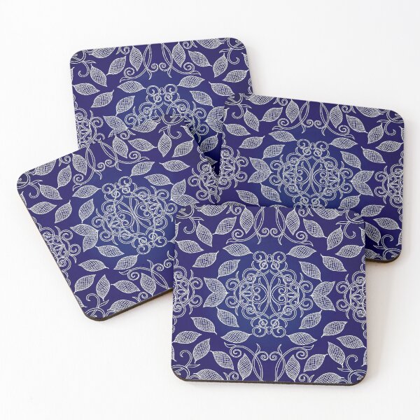 Item preview, Navy and Snow Pattern designed and sold by lezell.