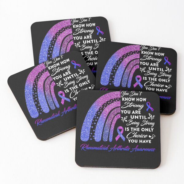 Item preview, You Don't Know How Strong You Are Rainbow Rheumatoid Arthritis Awareness designed and sold by Gillosina.