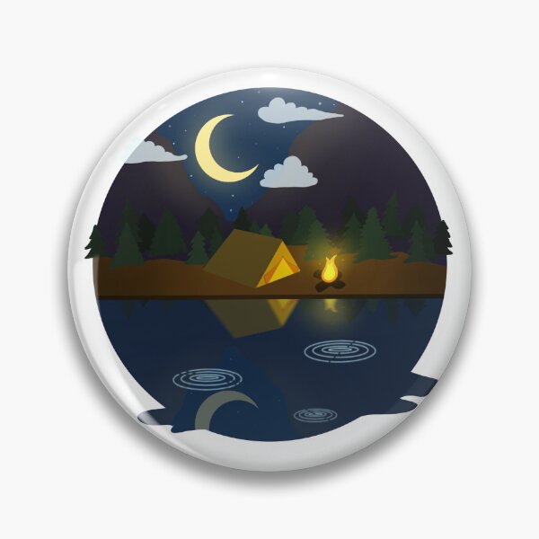 Item preview, Camping By The Lake designed and sold by PlusInfinitee.