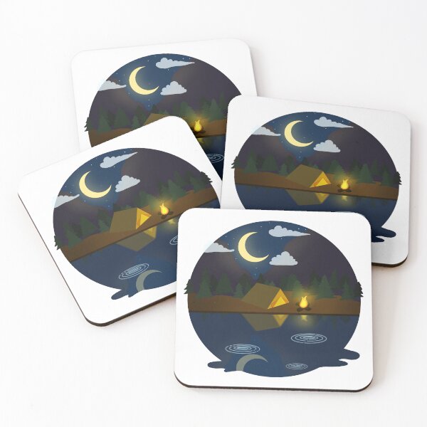 Item preview, Camping By The Lake designed and sold by PlusInfinitee.