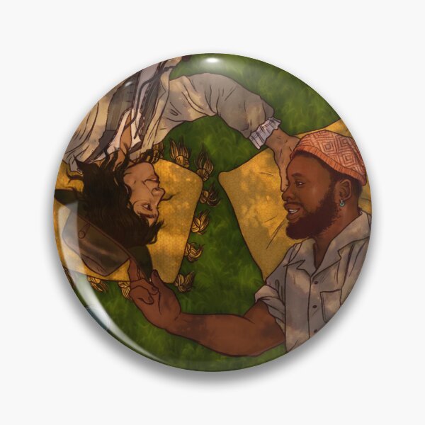 Item preview, "I Could be family" Oluwande and Jim designed and sold by LJS-Art.