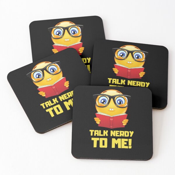 Item preview, Talk Nerdy To Me Yellow Glasses Nerd Funny Crazy designed and sold by kubix81.