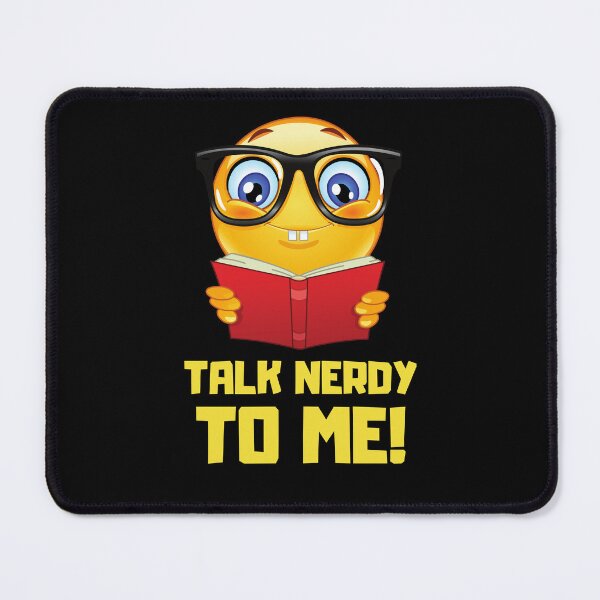 Item preview, Talk Nerdy To Me Yellow Glasses Nerd Funny Crazy designed and sold by kubix81.