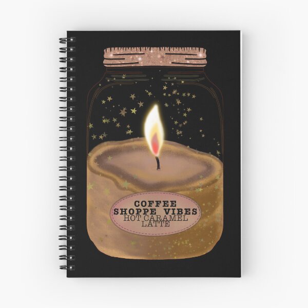 Item preview, Cozy Candle Jar, Coffee Shop Vibes, Hot Caramel Latte designed and sold by Kristi Duggins.