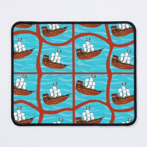 Item preview, Pirate Ship Pattern designed and sold by fairytalearrrt.