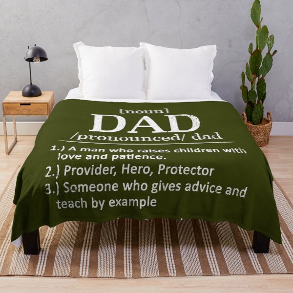Item preview, Funny Dad Definition Gift-Dad Man Who Raises Children With Love And Patience designed and sold by Simeon Dorelus.