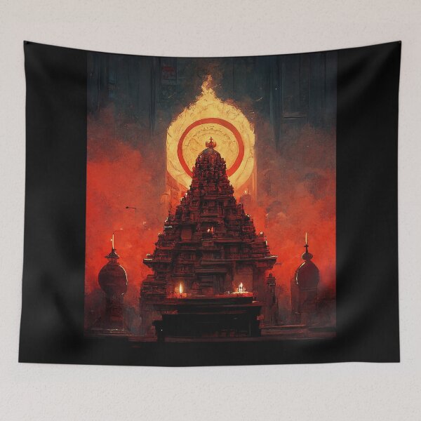 Item preview, Red Eternal Fire Temple designed and sold by TheHouseMaster.