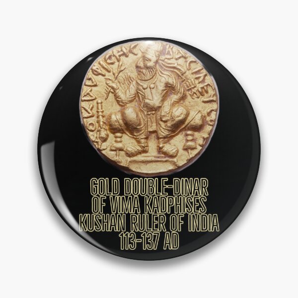 Item preview, Vima Kadphises Gold Double-Dinar  designed and sold by DeusExMachina1.