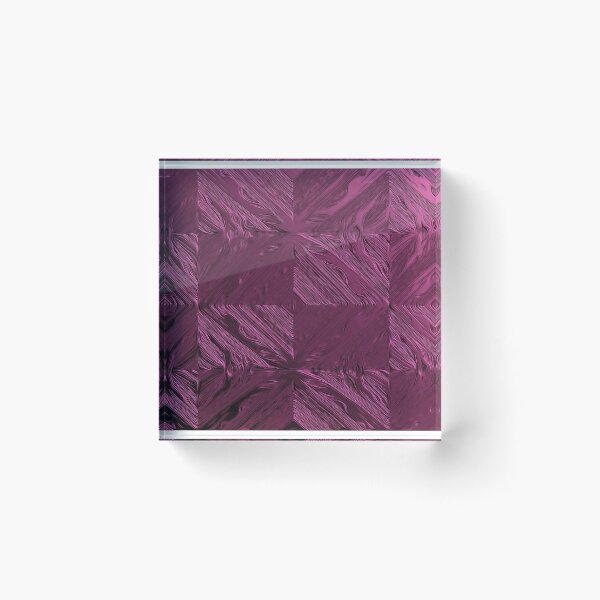 Item preview, Metallic Cyber Grape Checkered Rhombi designed and sold by fatenanwar.
