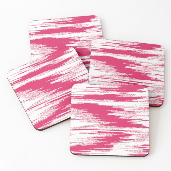 Item preview, VHS Static Noise Abstract Landscape Hot Pink designed and sold by AugustFontaine.